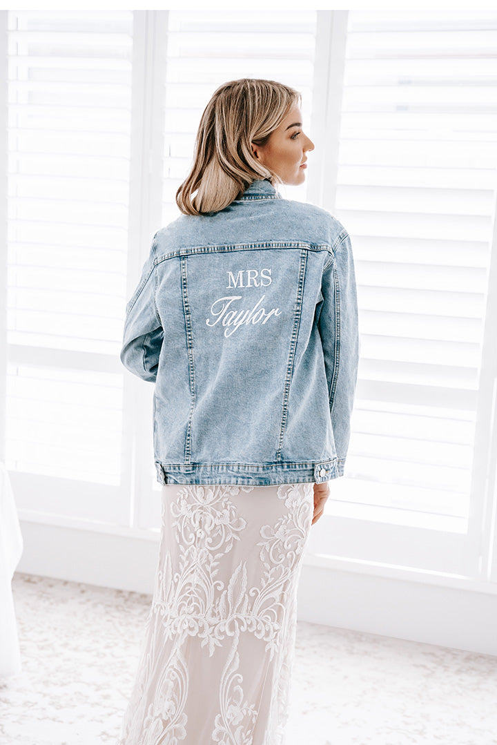 Personalised Denim Jacket – AllThingsNice1
