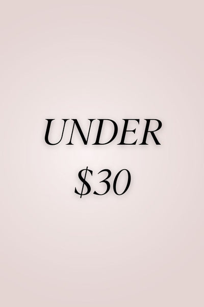 Under $30