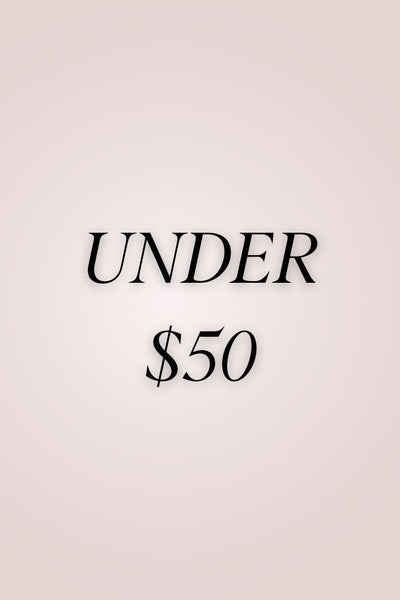 UNDER $50