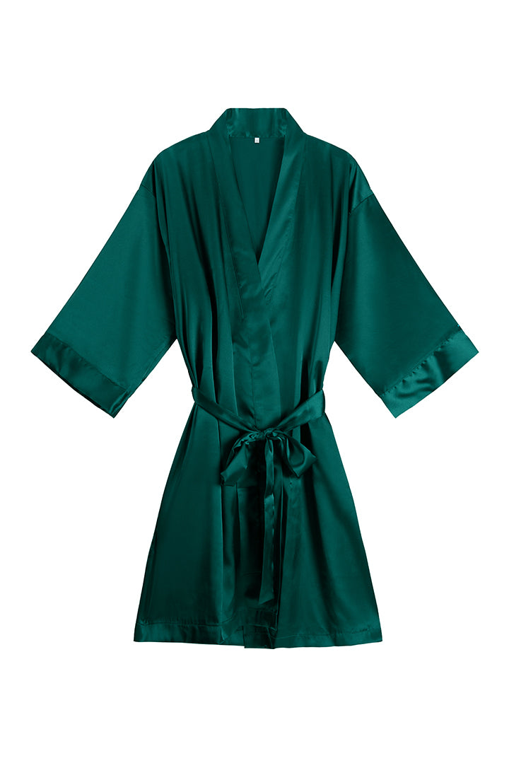 Bridesmaid Robe Emerald Green