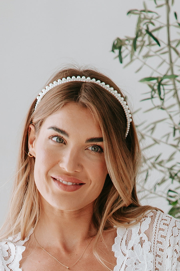 Serenity Pearl Headpiece