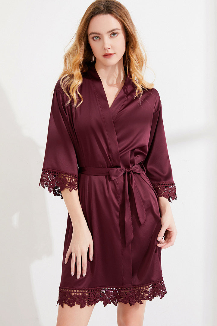 Peony Lace Robes