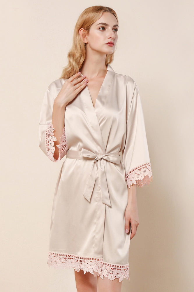 Peony Lace Robes