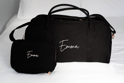 Embroidered Vanity Bag - 3 Colours