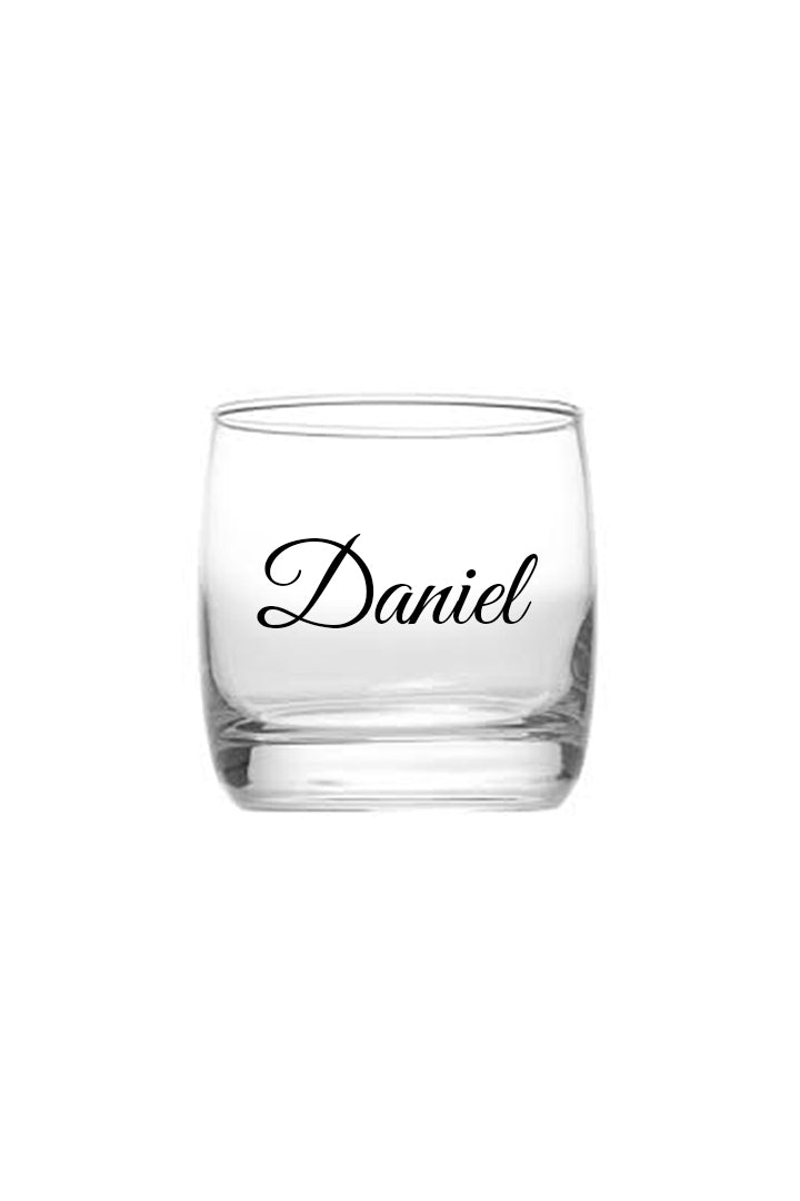 Personalised Grooms Guys Glass