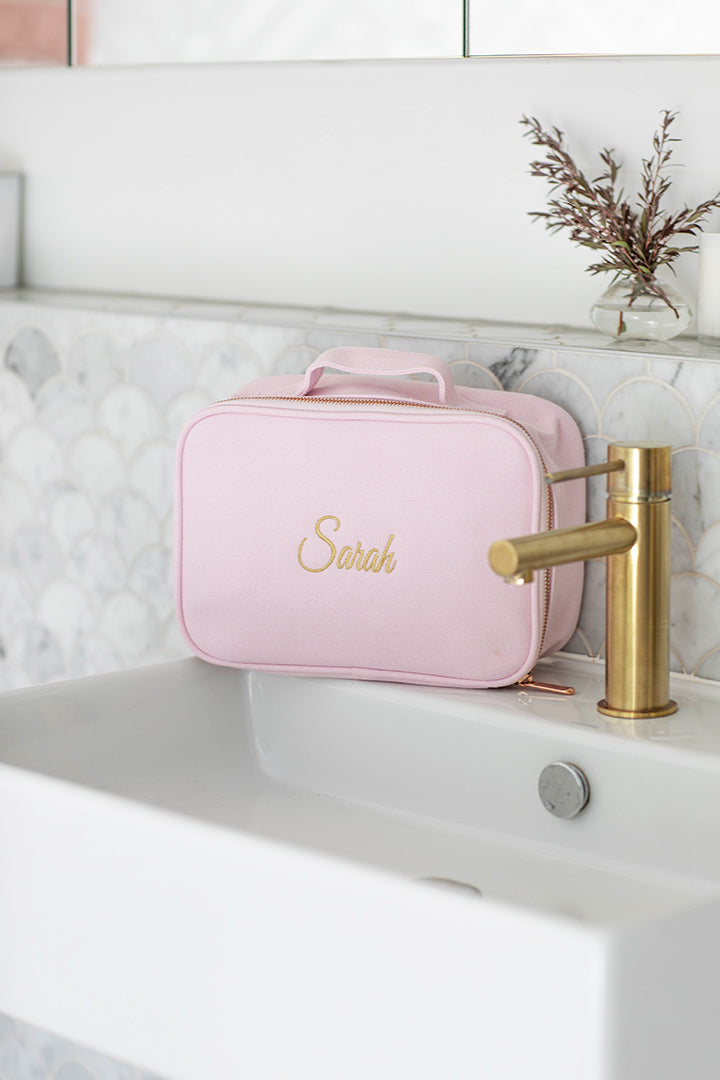 Embroidered Vanity Bag - 3 Colours