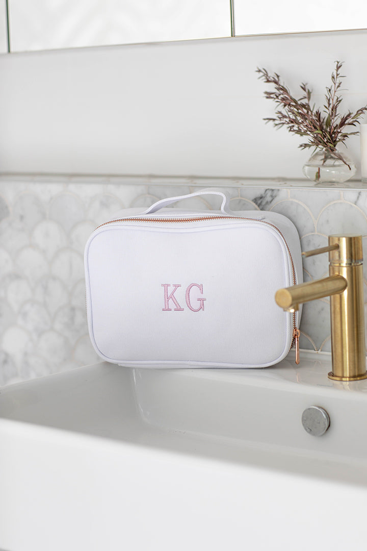 Embroidered Vanity Bag - 3 Colours